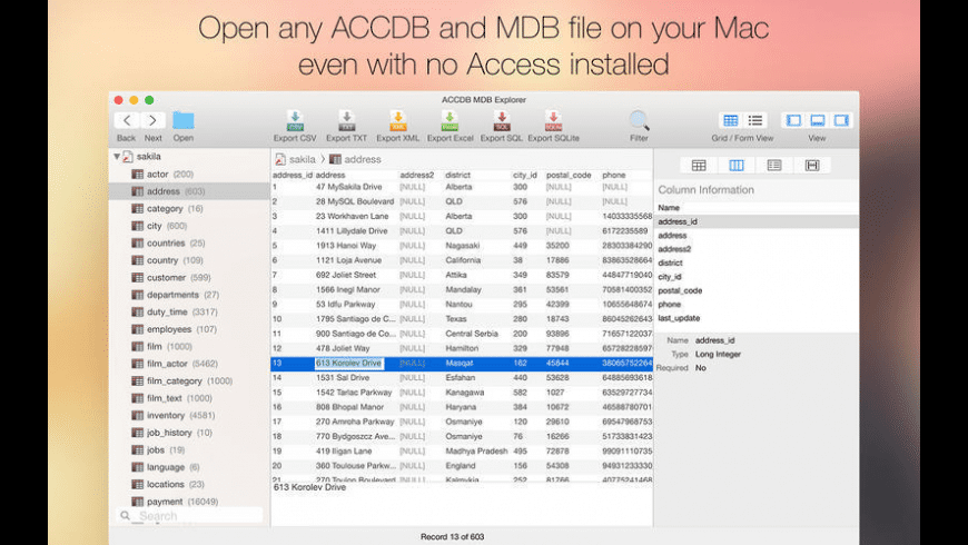 Mdbaccdb viewer for mac
